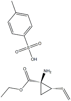 (1R,2S)-1-Amino-2-ethenyl-cyclopropanecarboxylic acid ethyl ester 4-methylbenzenesulfonate