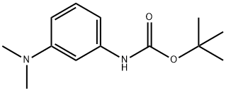 tert-Butyl (3-(diMethylaMino)phenyl)carbaMate Struktur