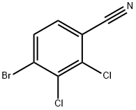 4-BroMo-2,3-dichloro-benzonitrile Struktur