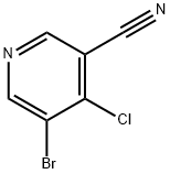 5-BroMo-4-chloronicotinonitrile Struktur