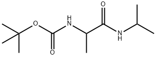 N-Isopropyl 2-(BOC-aMino)propanaMide Struktur