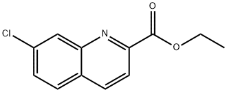 Ethyl 7-chloroquinoline-2-carboxylate Struktur