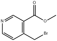 Methyl 4-(broMoMethyl)nicotinate Struktur