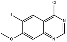 4-chloro-6-iodo-7-Methoxyquinazoline Struktur