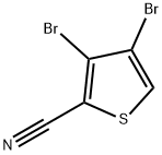 3,4-dibroMothiophene-2-carbonitrile Struktur