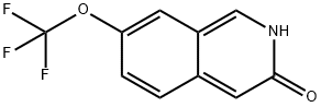 7-(trifluoroMethoxy)isoquinolin-3-ol Struktur