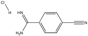 4-CyanobenzaMidine Hydrochloride Struktur