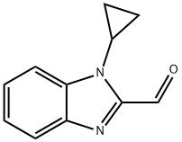 1H-Benzimidazole-2-carboxaldehyde,1-cyclopropyl-(9CI) Struktur