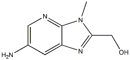 6-aMino-3-Methyl-3H-IMidazo[4,5-b]pyridine-2-Methanol Struktur