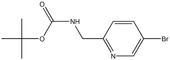 2-(Boc-aMinoMethyl)-5-broMopyridine Struktur