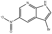 3-BroMo-5-nitro-7-azaindole Struktur