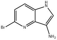 3-AMino-5-broMo-4-azaindole Struktur