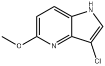 3-Chloro-5-Methoxy-4-azaindole Struktur