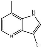 3-Chloro-7-Methyl-4-azaindole Struktur