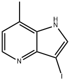 3-Iodo-7-Methyl-4-azaindole Struktur