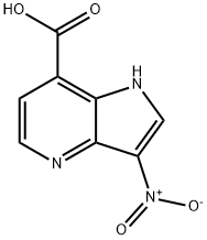 3-Nitro-4-azaindole-7-carboxylic acid Struktur