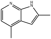 2,4-DiMethyl-7-azaindole Struktur