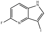 5-Fluoro-3-iodo-4-azaindole Struktur