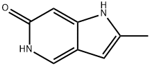 6-Hydroxy-2-Methyl-5-azaindole Struktur