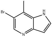 6-BroMo-7-Methyl-4-azaindole Struktur