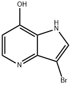 3-BroMo-7-hydroxy-4-azaindole Struktur