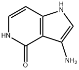 3-AMino-4-hydroxy-5-azaindole Struktur