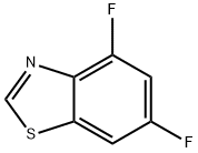 4,6-Difluorobenzothiazole Struktur