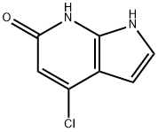 4-Chloro-6-hydroxy-7-azaindole Struktur