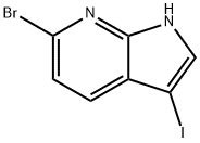 6-BroMo-3-iodo-7-azaindole Struktur