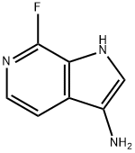 3-AMino-7-fluoro-6-azaindole Struktur