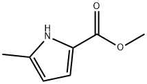 Methyl 5-Methyl-1H-pyrrole-2-carboxylate Struktur