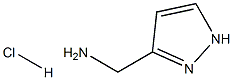 (1H-Pyrazol-3-yl)MethanaMine hydrochloride Struktur