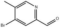 4-broMo-5-Methylpicolinaldehyde Struktur