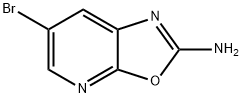 6-broMooxazolo[5,4-b]pyridin-2-aMine Struktur