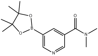 N,N-diMethyl-5-(4,4,5,5-tetraMethyl-1,3,2-dioxaborolan-2-yl)nicotinaMide|N,N-二甲基-5-(4,4,5,5-四甲基-1,3,2-二氧雜環(huán)戊硼烷-2-基)煙酰胺