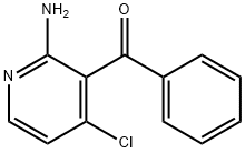 (2-aMino-4-chloro-pyridin-3-yl)-phenyl-Methanone Struktur