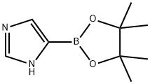 5-(4,4,5,5-tetraMethyl-1,3,2-dioxaborolan-2-yl)-1H-iMidazole Struktur