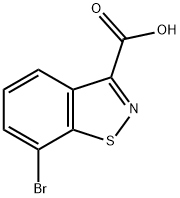 7-BroMobenzo[d]isothiazole-3-carboxylic acid Struktur