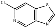 6-chlorothiazolo[4,5-c]pyridine 結構式