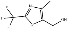 (4-methyl-2-(trifluoromethyl)thiazol-5-yl)methanol Struktur