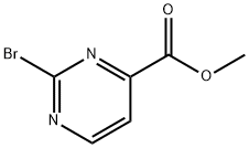 Methyl 2-broMopyriMidine-4-carboxylate Struktur