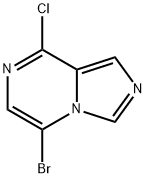 IMidazo[1,5-a]pyrazine, 5-broMo-8-chloro- Struktur