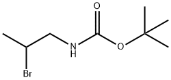 N-Boc-2-broMo-1-propanaMine Struktur