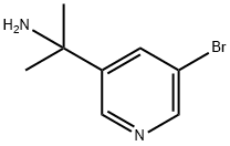 2-(5-broMopyridin-3-yl)propan-2-aMine hcl Struktur