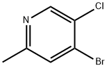 4-BroMo-5-chloro-2-Methylpyridine Struktur