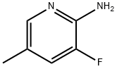 3-FLUORO-5-METHYLPYRIDIN-2-AMINE Struktur