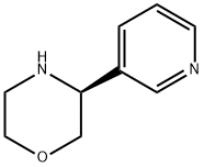 (S)-3-(Pyridin-3-yl)Morpholine Struktur