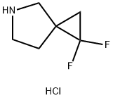 1,1-Difluoro-5-azaspiro[2.4]heptane hydrochloride Struktur