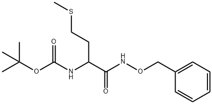 (1-BenzyloxycarbaMoyl-3-Methylsulfanyl-propyl)-carbaMic acid tert-butyl ester Struktur