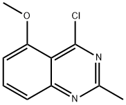 4-Chloro-5-Methoxy-2-Methylquinazoline Struktur